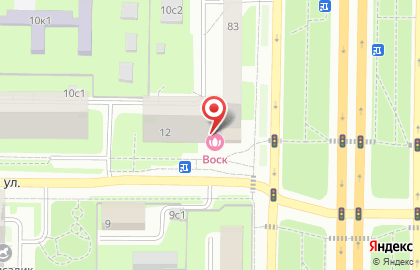 Супермаркет Ярче! в Москве на карте