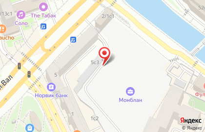Пауланер Бройхаус Москоу Павелетский на карте