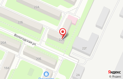 Вологодская детская городская поликлиника на улице Поповича на карте