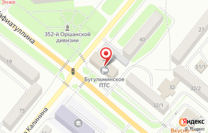 Кредитный юрист в Бугульме на карте