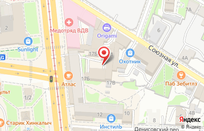 Дизайн на Советской улице на карте