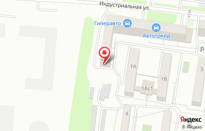 Детский клуб Умничка на Индустриальной улице на карте