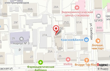 Палата судебных экспертов Лига на карте