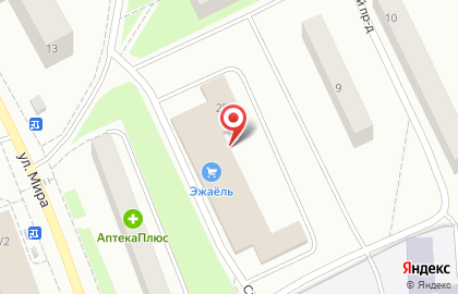 Спортивная школа олимпийского резерва Эжва на Слободской улице на карте