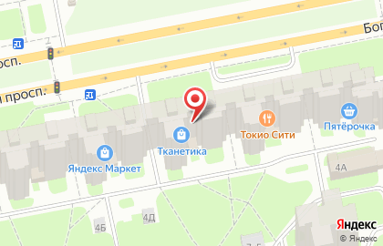 Ателье по пошиву и ремонту одежды Фантазия на Богатырском проспекте на карте