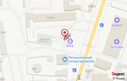 АЗС 92-38 на Омской улице на карте