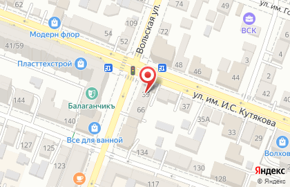 Магазин автотоваров Avtozip64 в Кировском районе на карте