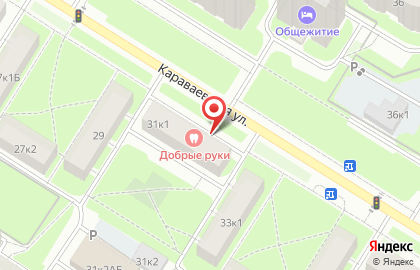 Продуктовый магазин в Санкт-Петербурге на карте