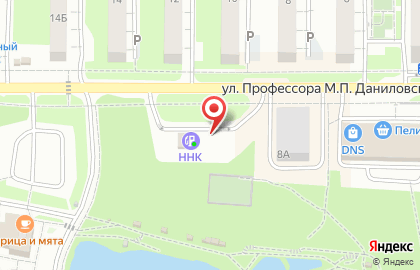 АЗС ННК в Краснофлотском районе на карте