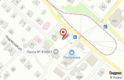 Магазин продовольственных магазинов Сокурские Хлеба в Ленинском районе на карте