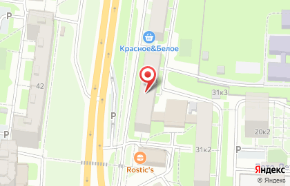 Супермаркет Пятёрочка на проспекте Мира, 31 к 1 на карте