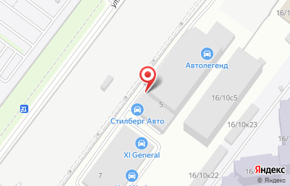 Центр автостекла Bitstop на улице Академика Опарина на карте