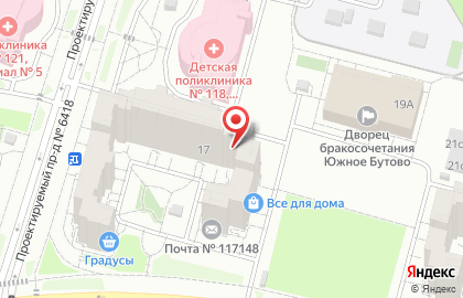 Магазин овощей и фруктов в Москве на карте