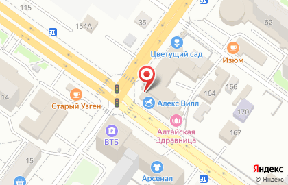 Магазин по продаже велосипедов и самокатов Веломарка в Октябрьском районе на карте