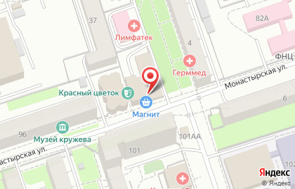 Магазин текстиля в Перми на карте