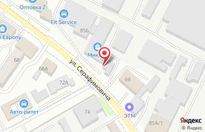 Торгово-производственная компания Roskrov на Корочанской улице на карте