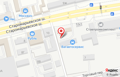 РОЛ на Старомарьевском шоссе на карте