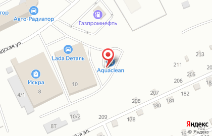 Автомойка самообслуживания Quazar на Заводской улице на карте