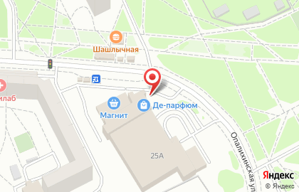 Меридиан в Екатеринбурге на карте