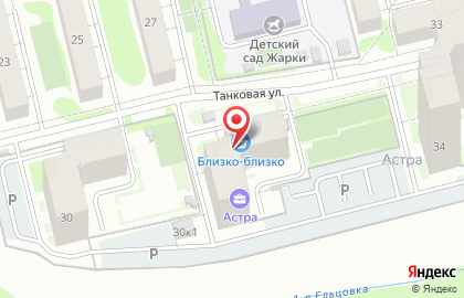 Гастроном у дома Близко-Близко на карте