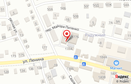 Кондитерская Светофор в Краснослободске на карте