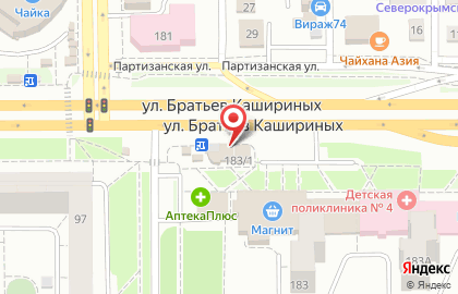 Продовольственный магазин У Михалыча на улице Чайковского на карте