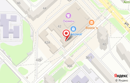 Сервисный центр K-print на улице Ленина на карте