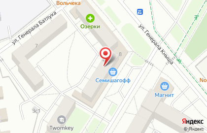 Магазин Семишагофф в Санкт-Петербурге на карте