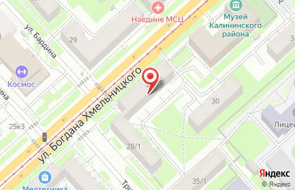 Специализированный магазин Маркет на метро Заельцовская на карте