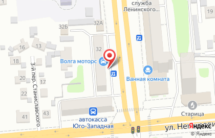 Автомагазин Волга Моторс на улице Станиславского на карте