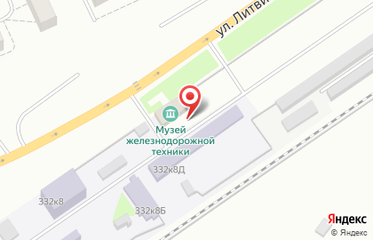 Поволжский музей железнодорожной техники, ОАО РЖД на карте