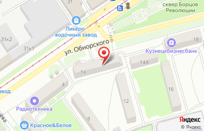 Аптека МЗ Эконом на улице Обнорского на карте
