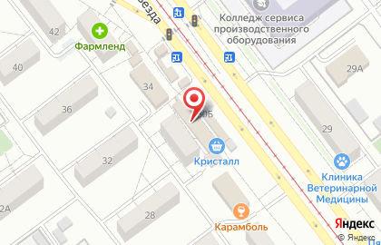 Магазин продуктов Продукты Ермолино на улице 22 Партсъезда, 30а на карте