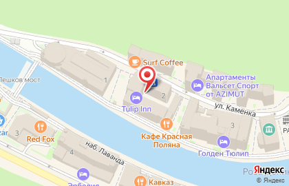 Оператор сотовой связи Билайн в Адлерском районе на карте