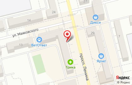 Мебельный салон Молчанов на проспекте Ленина на карте