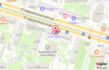 Магазин NOVA market на ​Ставропольской улице на карте