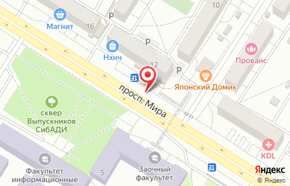 Закусочная ЧебурекМи в Советском районе на карте