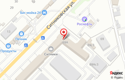 Компания АвтоТех на Ситниковской улице на карте