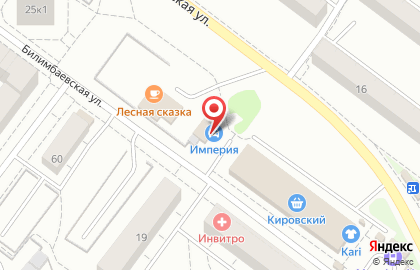 Автокомплекс на улице Билимбаевская на карте