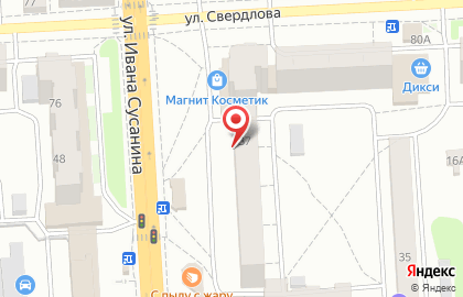 Салон-парикмахерская Ириска в Костроме на карте