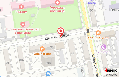 Сеть водоматов Ключ здоровья на Крестьянской улице на карте
