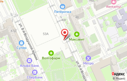 Магазин постельного белья в Волгограде на карте