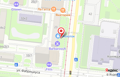 Студия маникюра Шелк на улице Сходненская на карте