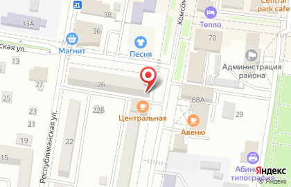 Магазин продуктов Островок Казахстана на карте