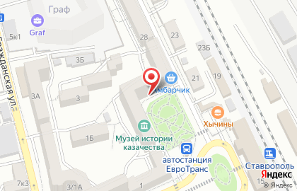 Интернет-магазин цветов на карте