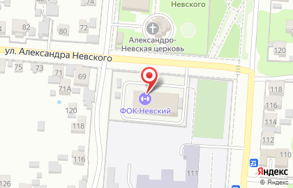 Физкультурно-оздоровительный комплекс Невский на карте