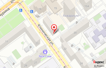 Ломбард Аванс на Клинической улице на карте