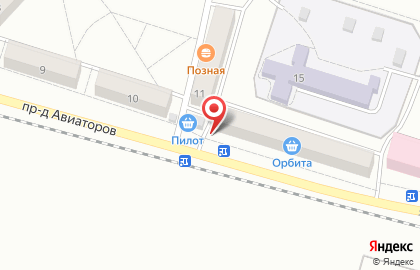 Продуктовый магазин в Черновском районе на карте