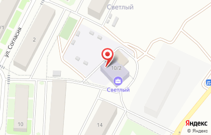 Общеразвивающий детский сад Светлячок на карте