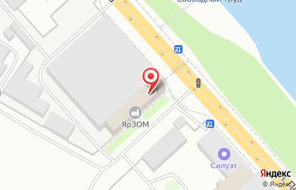 Ярославский завод опытных машин на карте